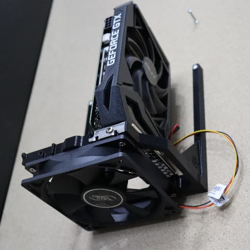 Suporte Externo Duplo para GPU foto 3